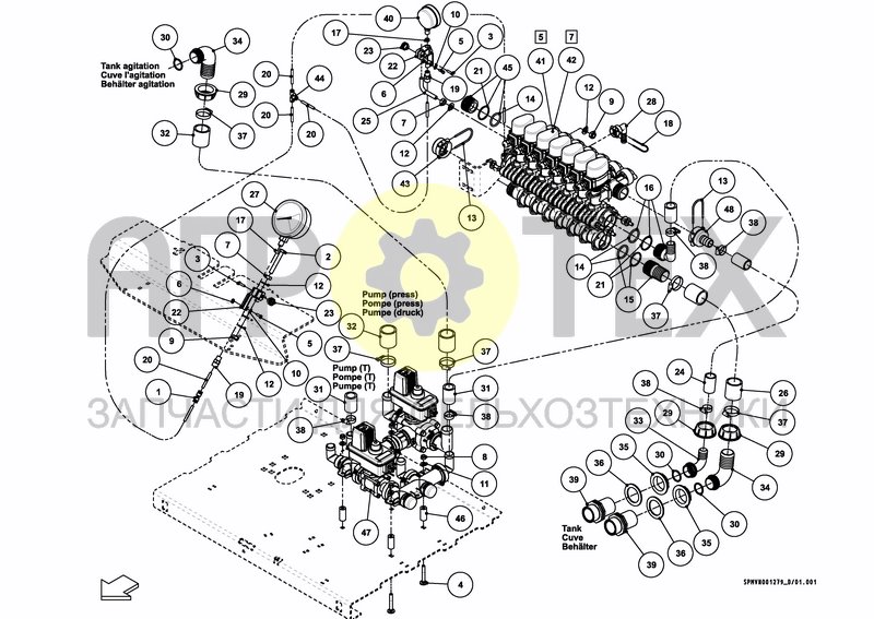 Чертеж CONTROL SYSTEM EC 5/7