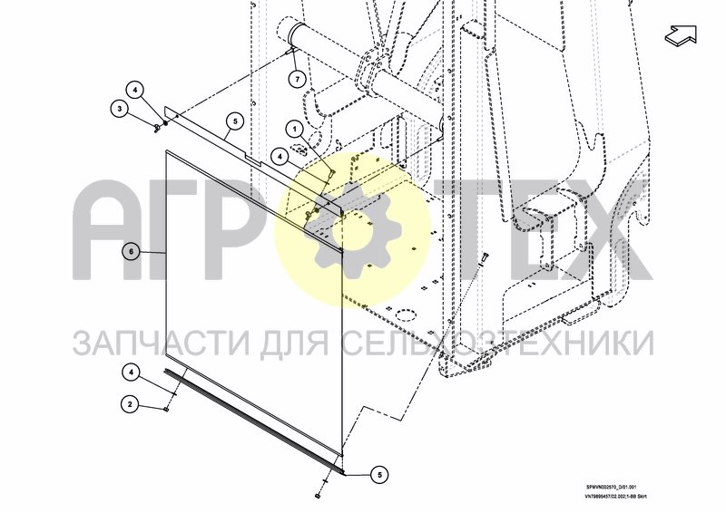 Чертеж TARPAULIN