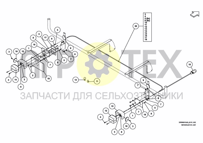 Чертеж LIGHTING SET 18---21M