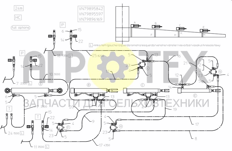 Чертеж HYDRAULICS COMFORT 2 24M