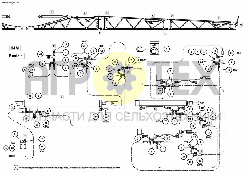 Чертеж HYDRAULICS BASIC 1 24M