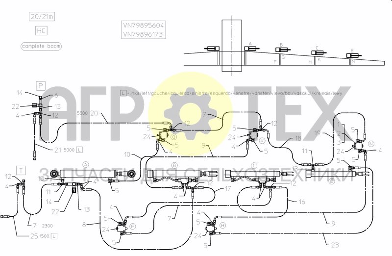 Чертеж HYDRAULICS BASIC 1 20/21M