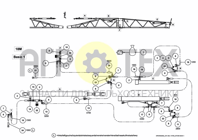 Чертеж HYDRAULICS BASIC 1 18M