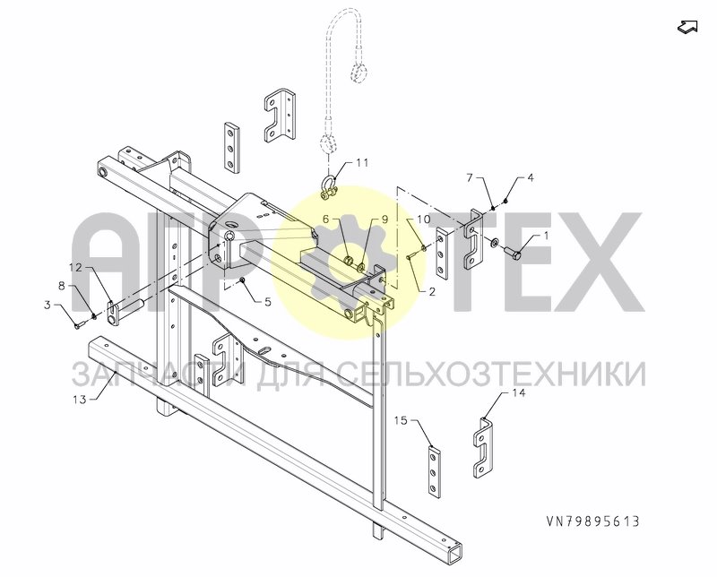 Чертеж LIFTFRAME HPT 15/18 M