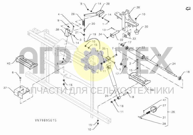 Чертеж LIFTFRAME HPT 18M