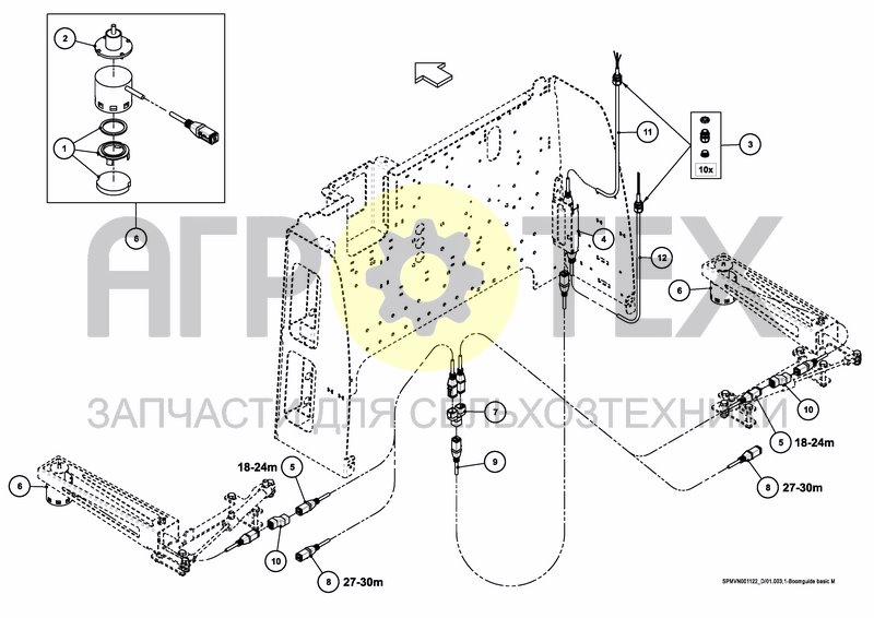 Чертеж BOOM GUIDE COMFORT