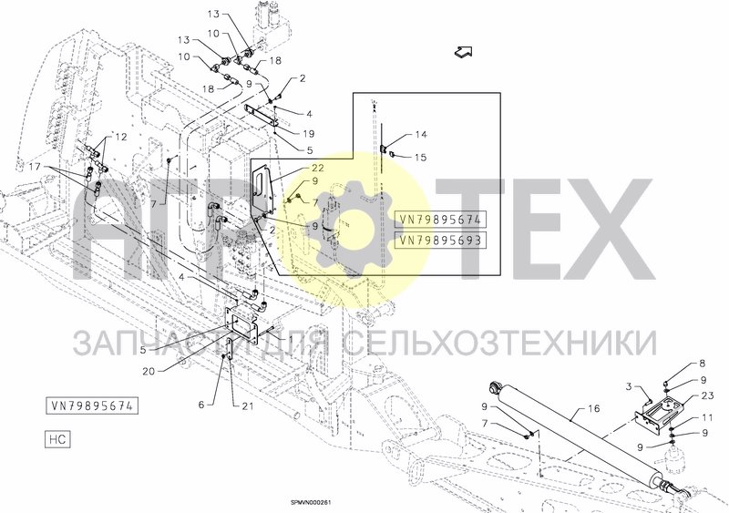 Чертеж BOOM GUIDE HC