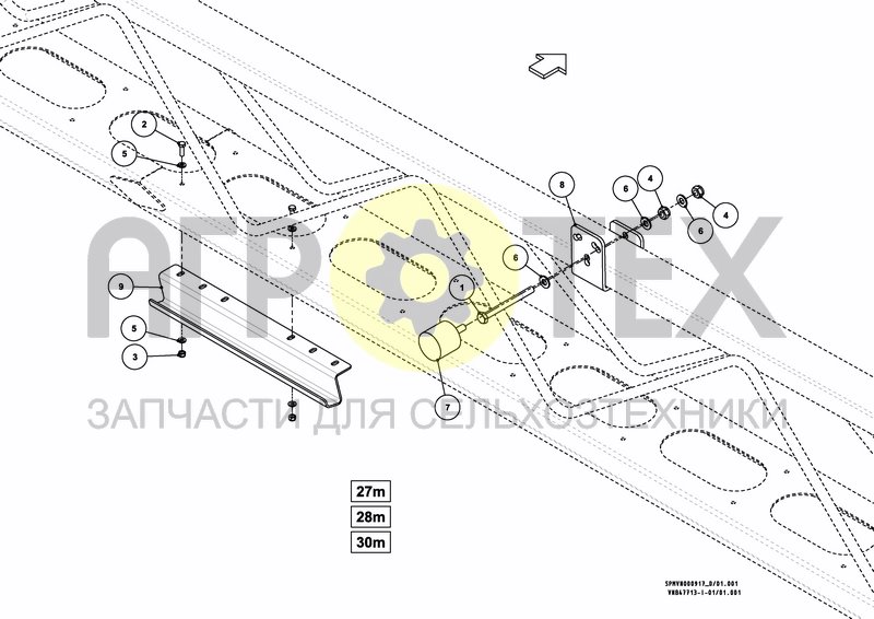 Чертеж SPRAYBOOM HSS 27---30m [3PF]