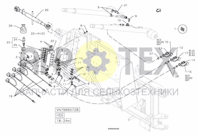 Чертеж HYDRAULICS BASIC 1 18---24m [2PF]