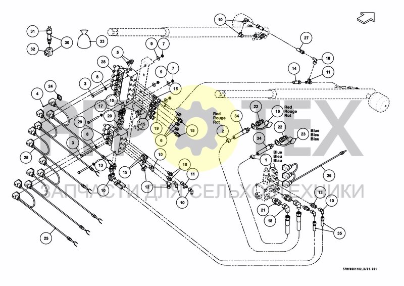 Чертеж HYDRAULICS COMFORT 3 18---24m [2PF]