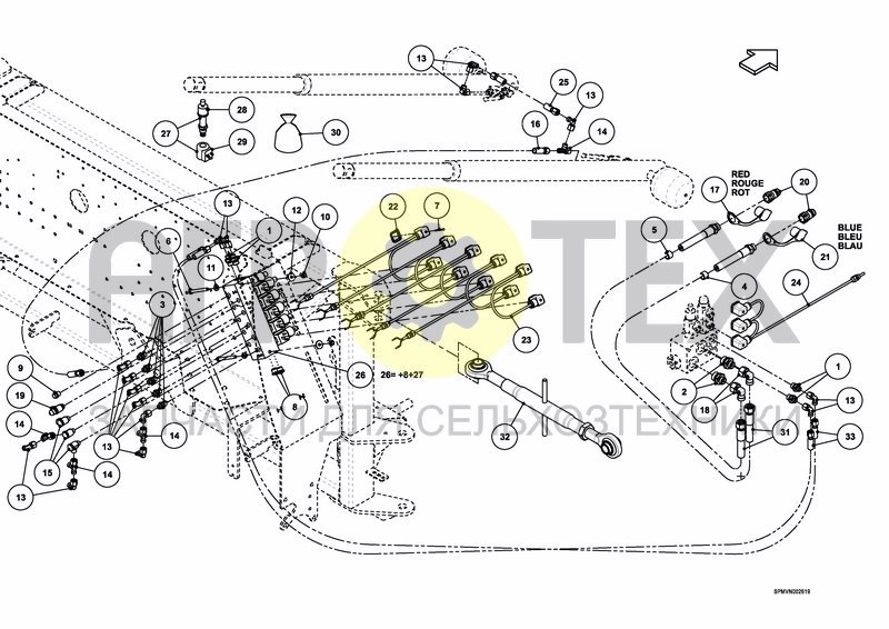 Чертеж HYDRAULICS COMFORT 1 27---30m [2PF]