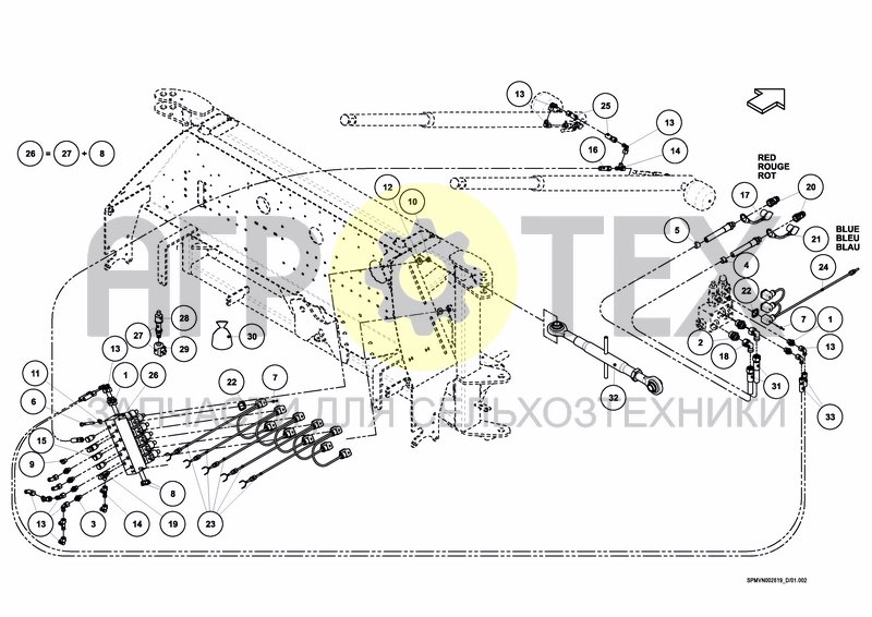 Чертеж HYDRAULICS COMFORT 1 27---30m [2PF]