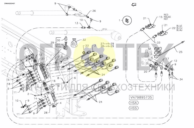 Чертеж HYDRAULICS COMFORT 3 27---30M