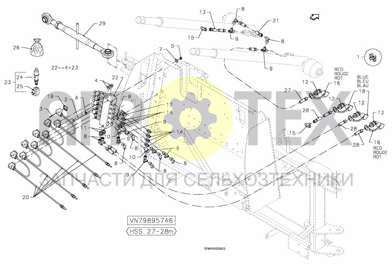 Чертеж HYDRAULICS BASIC 1 27---30m [3PF]