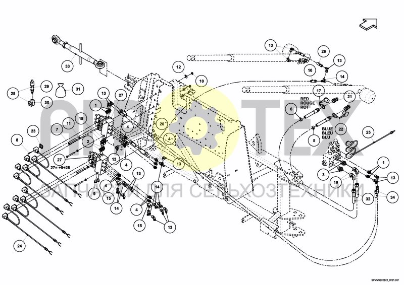 Чертеж HYDRAULICS COMFORT 1 27---30m [3PF]