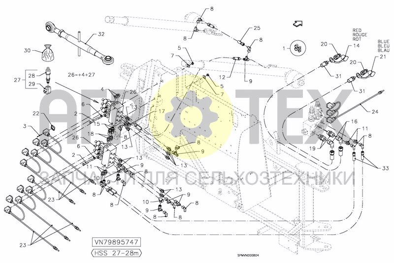 Чертеж HYDRAULICS COMFORT 1 27/28M