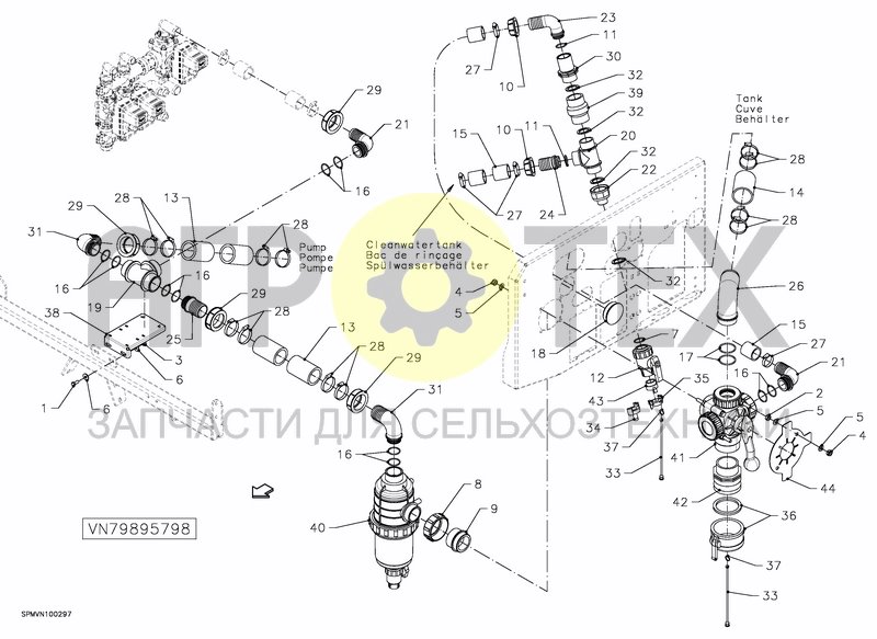 Чертеж VALVESET 200/250 L