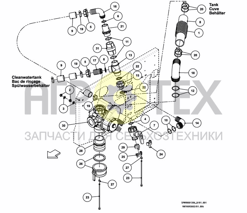 Чертеж VALVESET 200/250 L iXclean Comfort