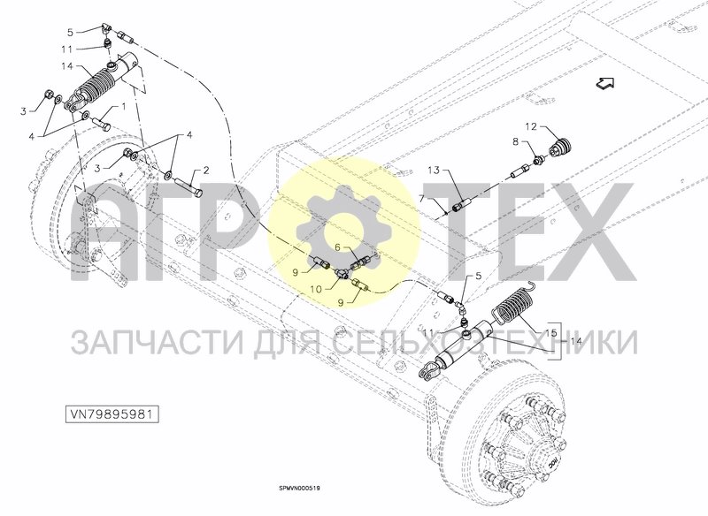 Чертеж HYDRAULIC BRAKE