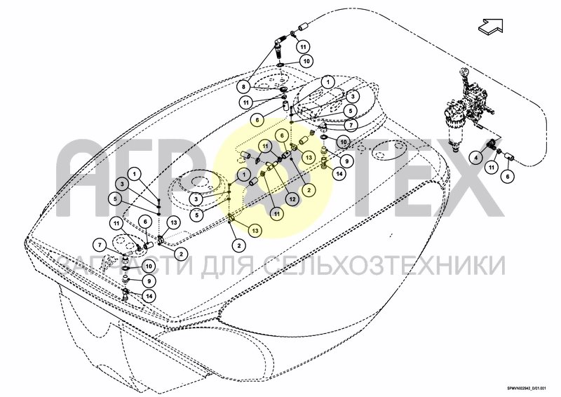 Чертеж MAIN TANK, CLEANER 2400/2800/3600