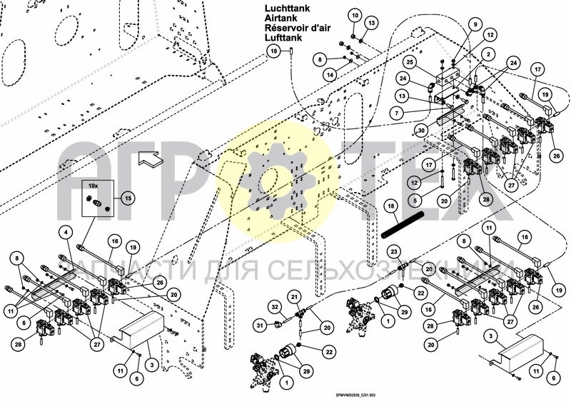 Чертеж IXFLOW AIR AIR SECTIONS