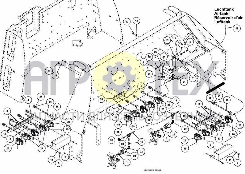 Чертеж AIR SECTIONS