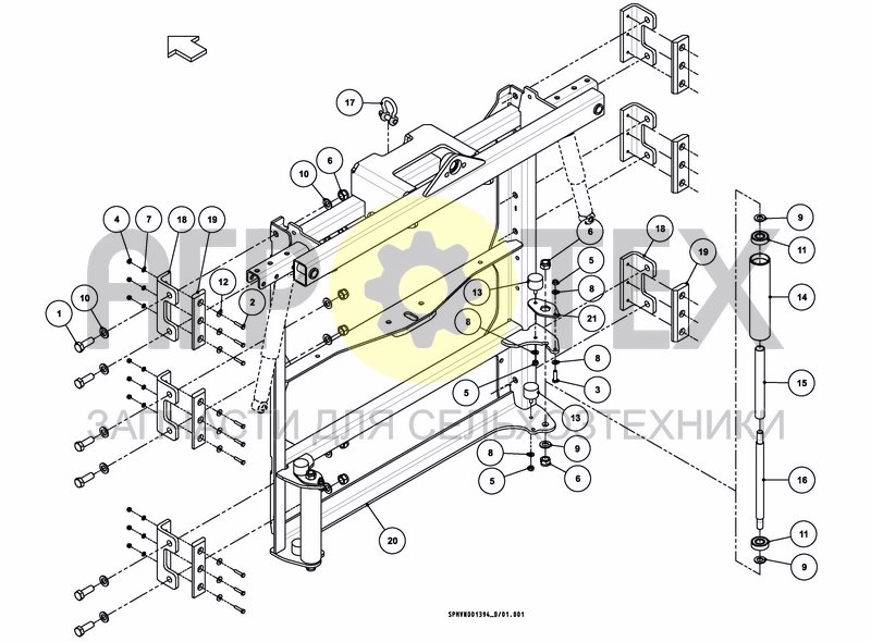 Чертеж LIFTFRAME HC 18---21M