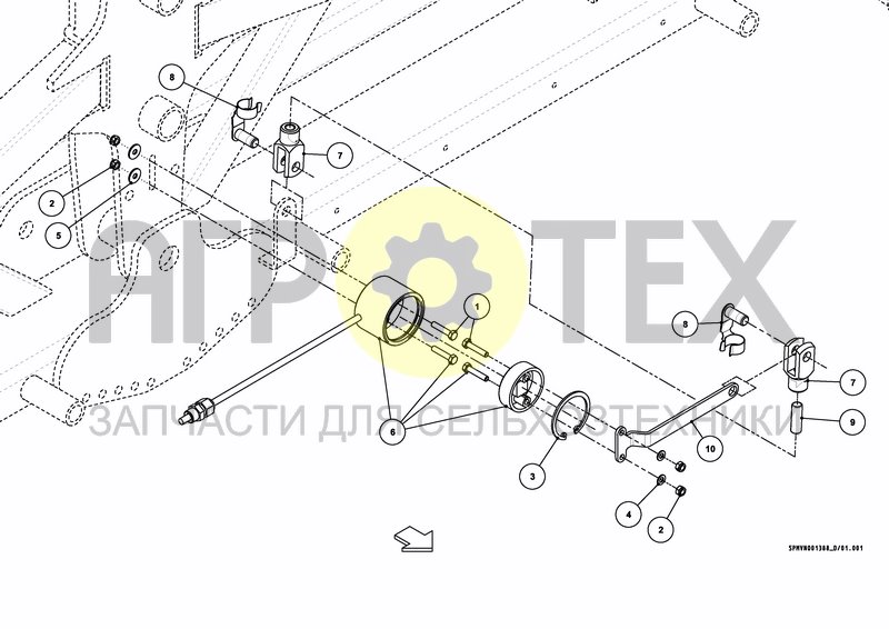 Чертеж MIDDLESECTION HC 18---21M