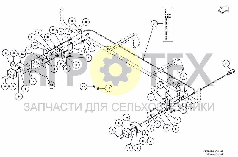 Чертеж LIGHTING SET HC