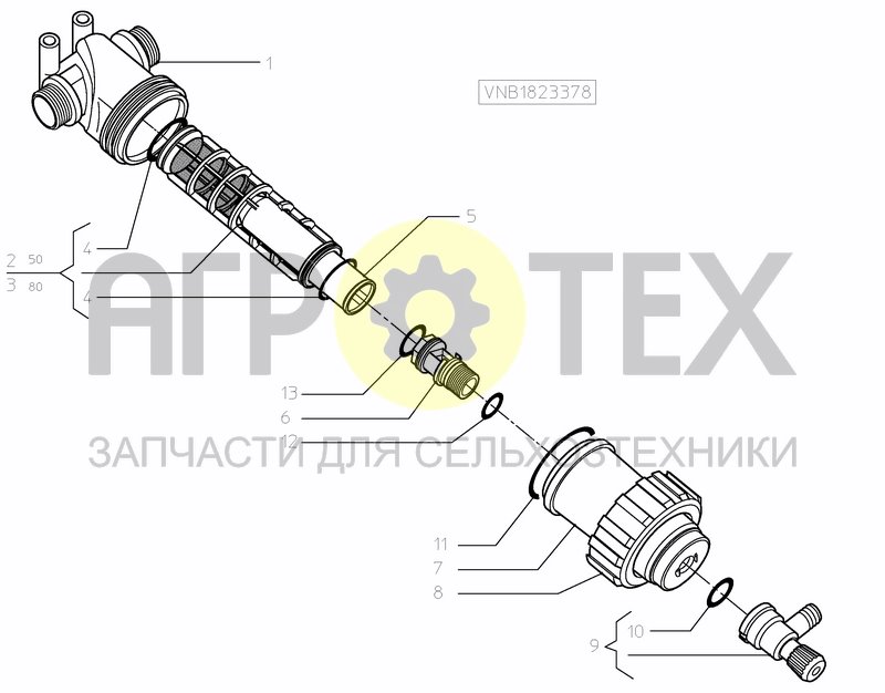 Чертеж VALVESET 200/250 L