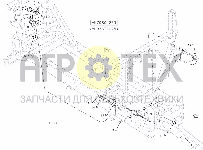 Чертеж LIGHTING SET (FRONT)