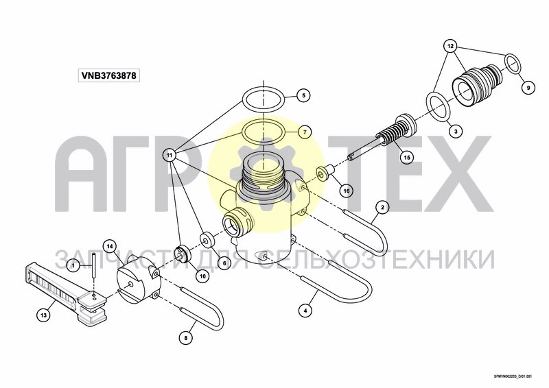 Чертеж VALVESET iXclean