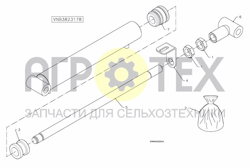 Чертеж LIFTFRAME+MIDDLESECTION HSS 27---30M