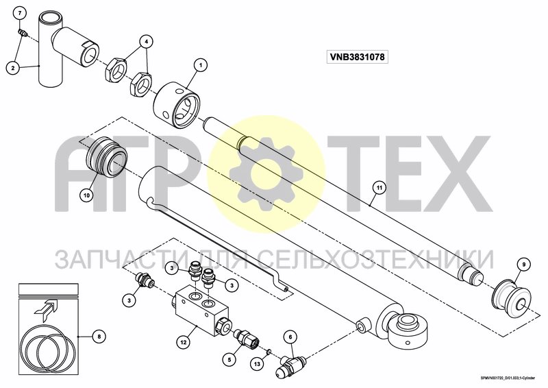 Чертеж LIFTFRAME+MIDDLESECTION HSA/HSS 27---30m [2PF]