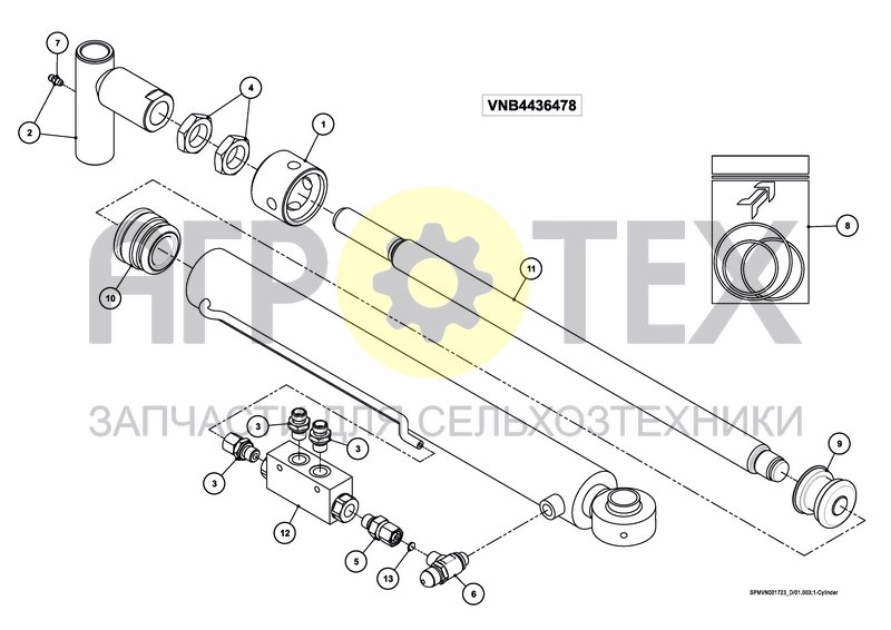 Чертеж LIFTFRAME+MIDDLESECTION HSA/HSS 27---30m [2PF]