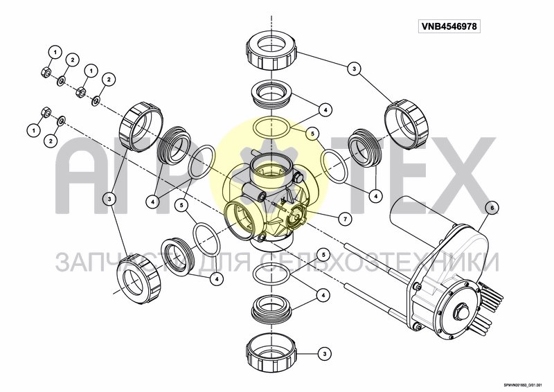 Чертеж VALVESET iXclean Pro