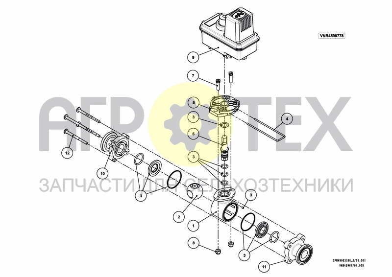 Чертеж CONTROL SYSTEM FMA 1