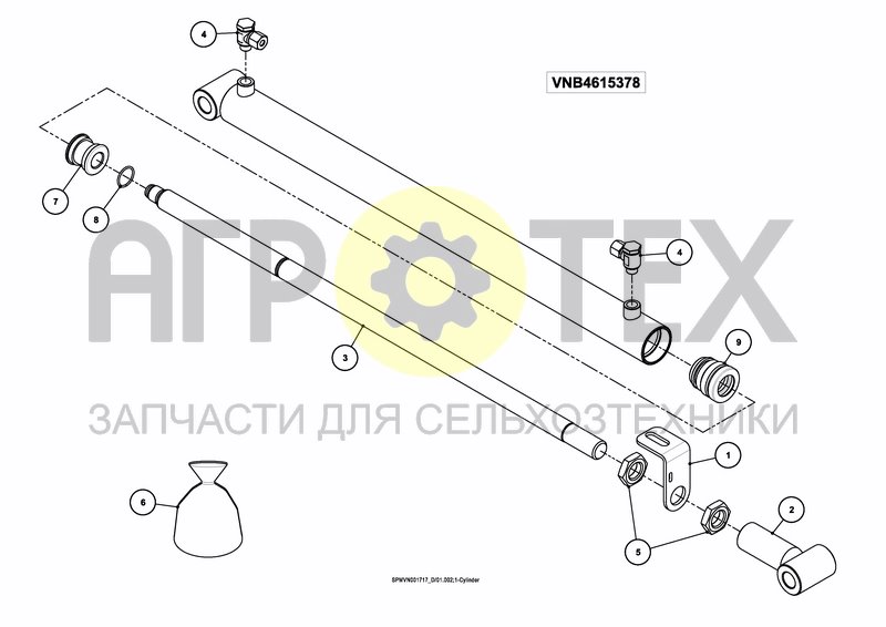 Чертеж HYDRAULICS COMFORT 2 18---24m [2PF]