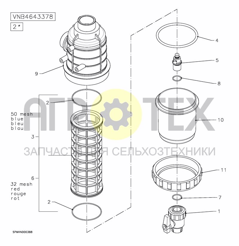 Чертеж VALVESET 200/250 L