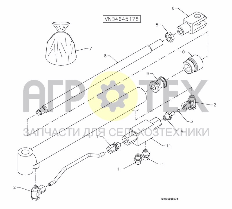 Чертеж SPRAYBOOM HC 18---24m [2PF]