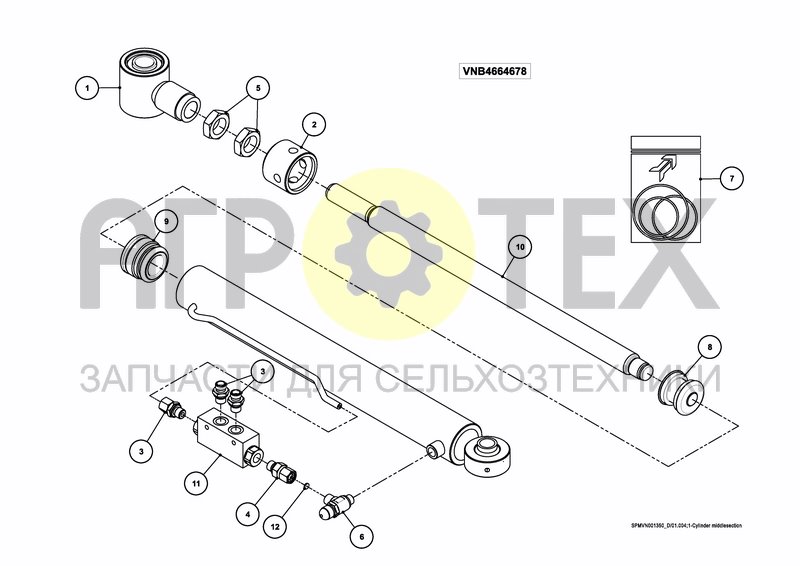 Чертеж LIFTFRAME+MIDDLESECTION HSS 18---24m [2PF]