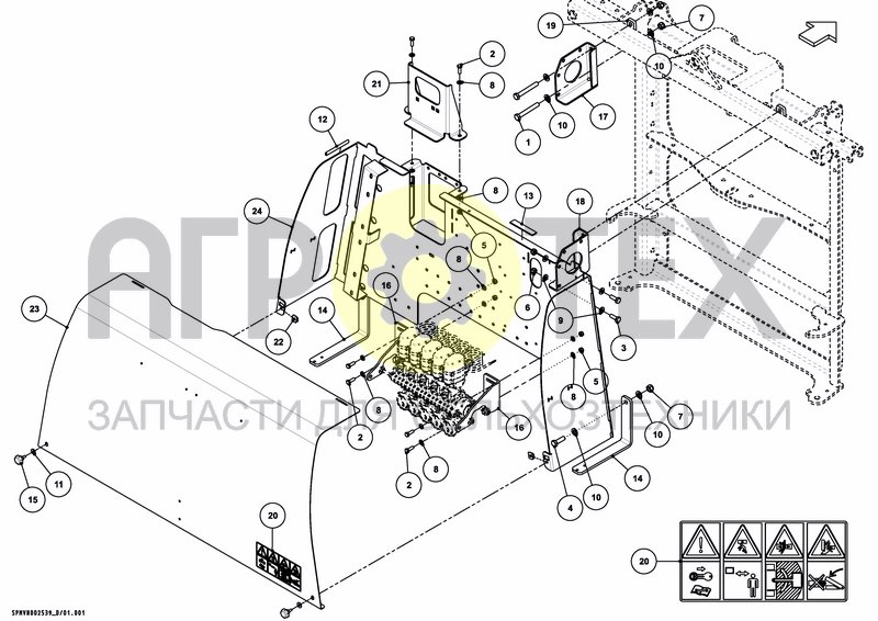 Чертеж CONTROL BOX 18---24m [2PF]