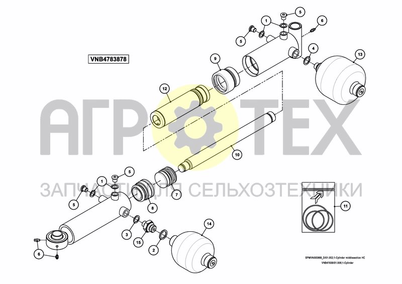 Чертеж MIDDLESECTION HC 24---30M