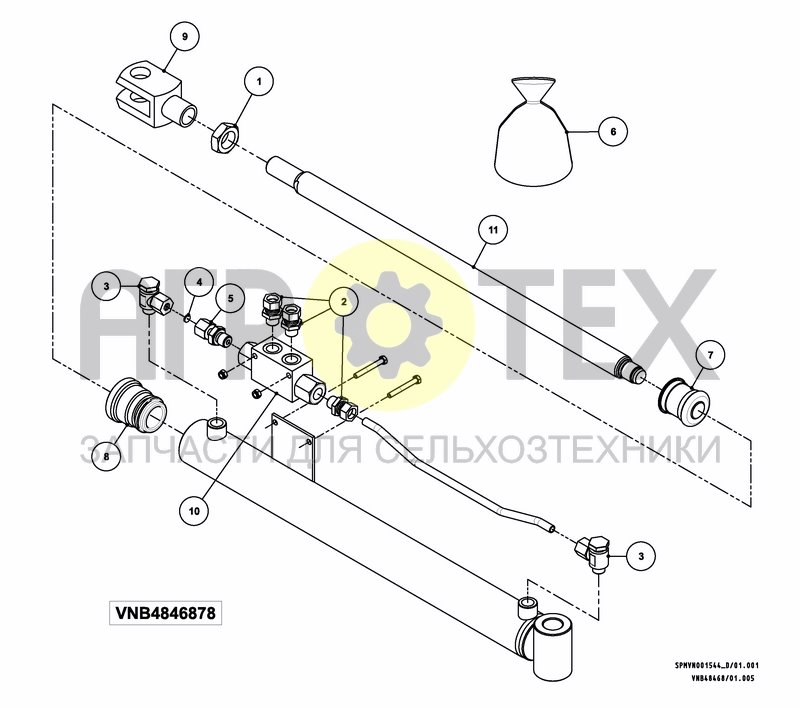 Чертеж SPRAYBOOM HSS 27---30M