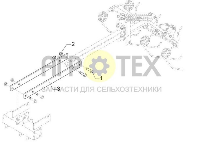 Чертеж STR 50x10x670