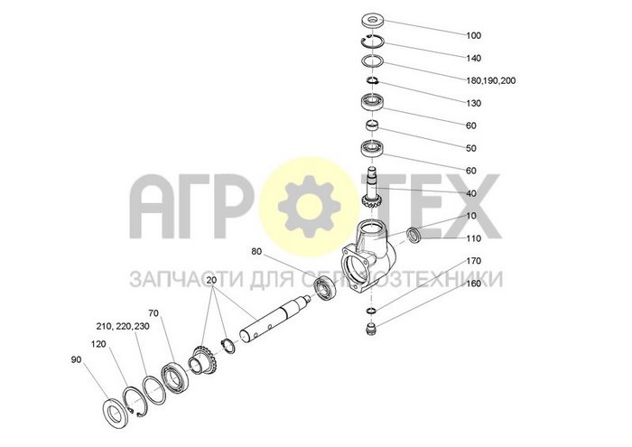 Чертеж Saphir 7 D30x85 2xD10