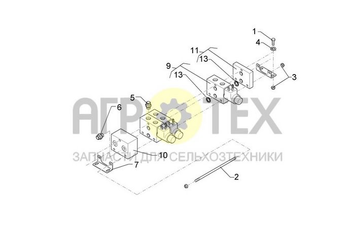 Чертеж Solitair 3V-0M-0T