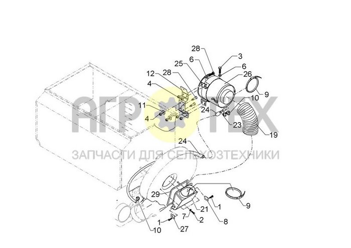 Чертеж D230-1300 Solitair-K schm.Tank