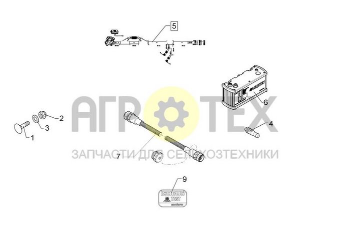 Чертеж ISOBUS C.Solitair