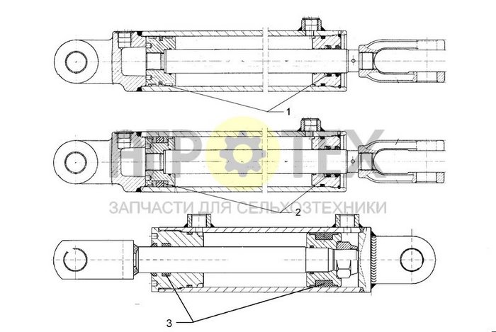 Чертеж DZ63/30-145-415 2xD25